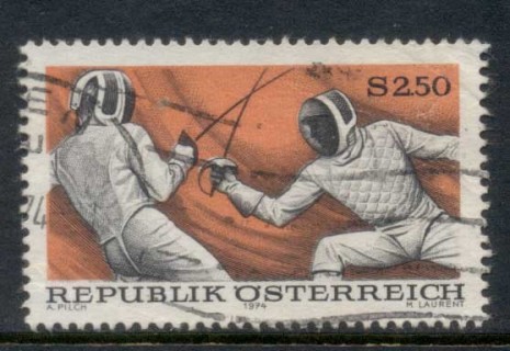 Austria-1974-Fencing-FU