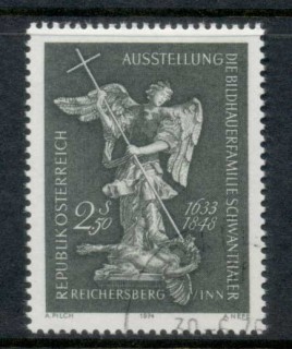 Austria-1974-St-Michael-Sculpture-FU