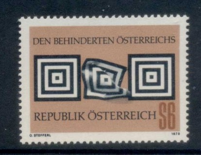 Austria-1978-Aid-to-the-handicapped-MUH