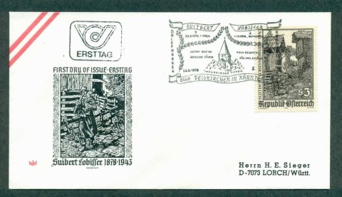 Austria-1978-Alpine-Farm-Woodcut-FDC-lot32250