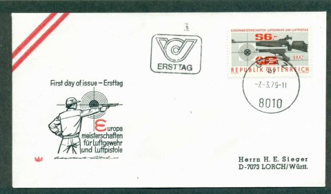 Austria-1978-Austrian-Shooting-Club-FDC-lot32273