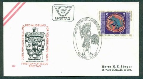 Austria-1978-Ethnographical-Museum-FDC-lot32249