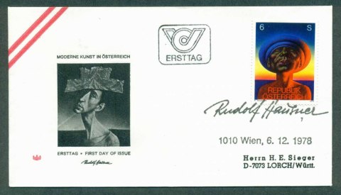 Austria-1978-Modern-Austrian-Art-FDC-lot32269