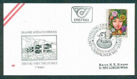 Austria-1978-Social-Tourism-FDC-lot32256