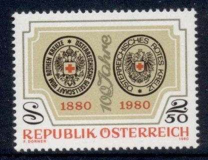 Austria-1980-Red-Cross-MUH