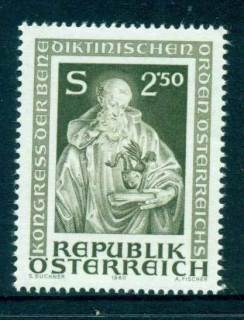 Austria-1980-St-Benedict-MUH-lot58691