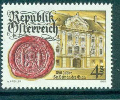 Austria-1981-St-jpg-Veit-an-der-Glan-MUH-lot62634