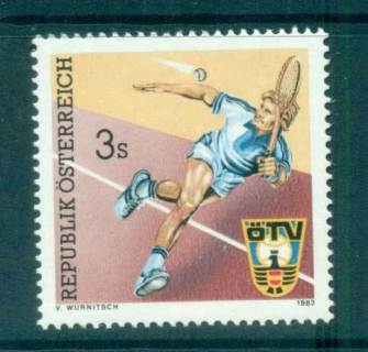 Austria-1982-Tennis-Player-Assoc-jpg-MUH-lot62665