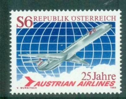 Austria-1983-Airline-Anniv-jpg-MUH-lot62686