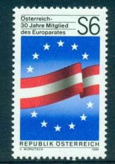 Austria-1986-Council-of-Europe-Admission-MUH-lot58697