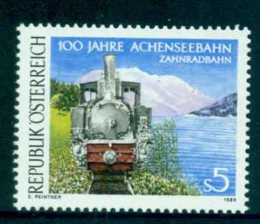 Austria-1989-Achensee-Railway-Trains-MUH-lot51893