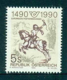 Austria-1990-Post-Rider-MUH-lot58698