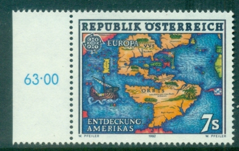 Austria-1992-Discovery-of-America-MUH