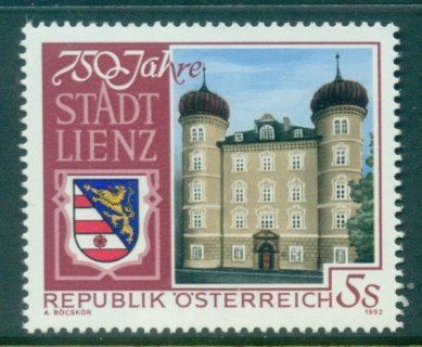 Austria-1992-Lienz-750th-Anniversary-MUH