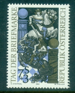 Austria-1993-Stamp-Day-MUH