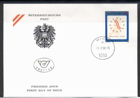 Austria-1998-Presidency-of-the-European-Union-FDC