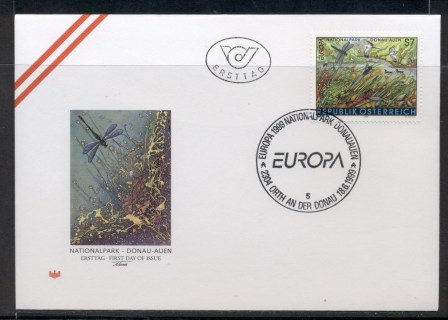 Austria-1999-Europa-Nature-Parks-FDC