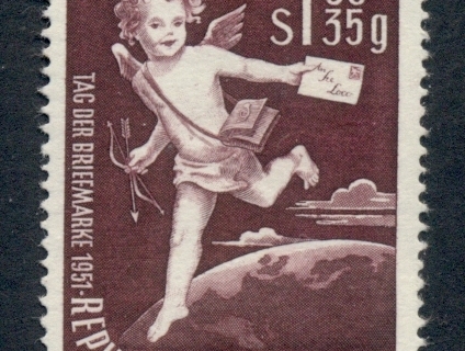 Austria-1952-Stamp-day-MUH