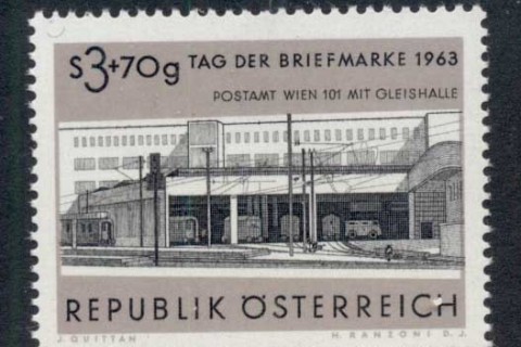 Austria-1963-Stamp-day-MUH