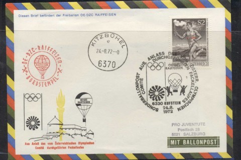 Austria-1972-Summer-Olympics-Munich-FDC