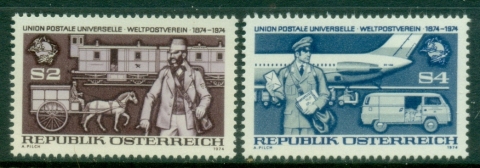 Austria-1974-UPU-Centenary-MUH