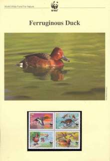 Azerbaijan-2000 WWF Ferruginous Duck