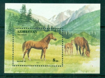 Azerbaijan-1993-Horses-MS-MUH