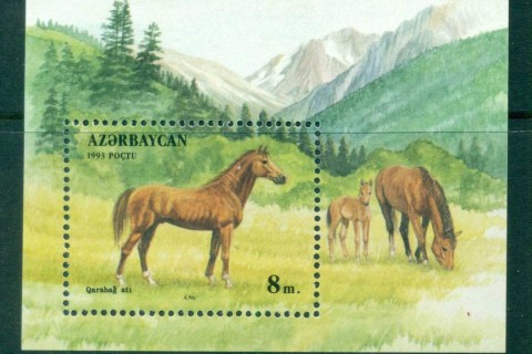 Azerbaijan-1993-Horses-MS-MUH