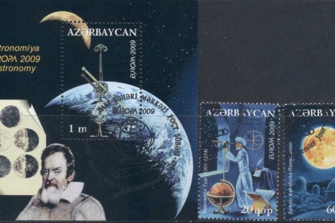 Azerbaijan-2009-Europa-Space-Astronomy-MS-FU