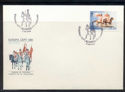 Azores-1981-Europa-Folklore-FDC