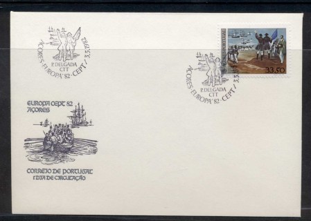 Azores-1982-Europa-History-FDC