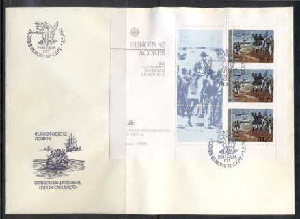 Azores-1982-Europa-History-XLMS-FDC