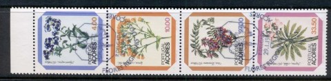 Azores-1982-Flowers-booklet-pane-FU