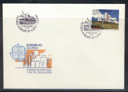 Azores-1983-Europa-Human-Genius-FDC