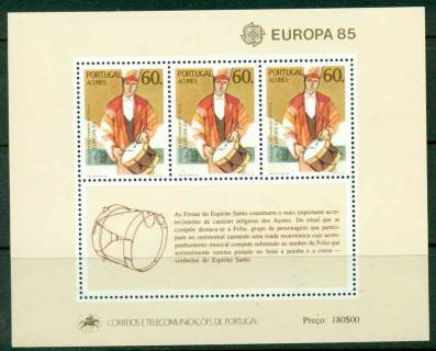 Azores-1985-Europa-MS-MUH-Lot16178