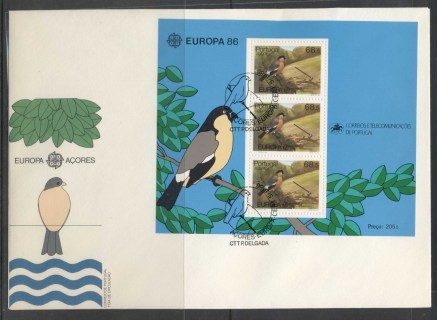 Azores-1986-Europa-Environment-XLMS-FDC