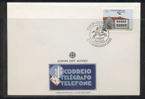 Azores-1990-Europa-Post-Offices-FDC