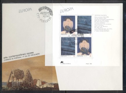 Azores-1993-Europa-Modern-Art-XLMS-FDC