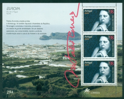 Azores-1996-EUROPA-Stamps-Famous-Women-MS-MUH