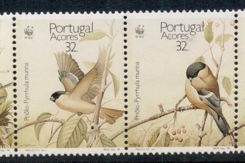 Azores 1990 WWF Sao Miguel Bullfinch