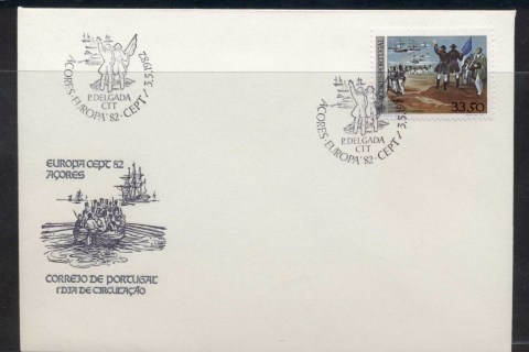 Azores-1982-Europa-History-FDC
