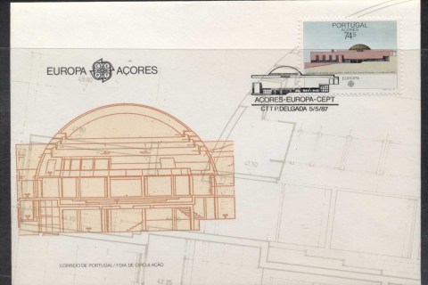 Azores-1987-Europa-Architecture-FDC