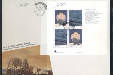 Azores-1993-Europa-Modern-Art-XLMS-FDC