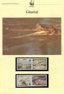 Bangladesh-1990 WWF Gharial