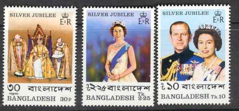 Bangladesh-1977 QEII Silver Jubilee