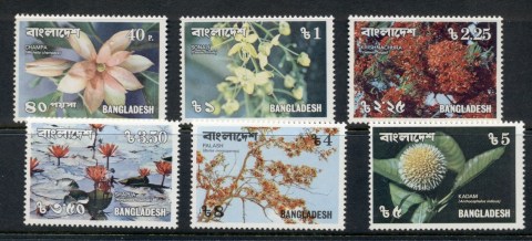 Bangladesh-1978-Flowers-Flowering-Trees-MUH