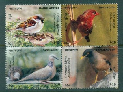 Bangladesh-2010-Birds-of-Bangladesh-Blk-4-MUH-lot82970