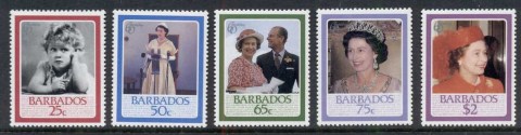 Barbados-1986 QEII 60th Birthday