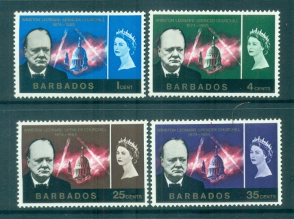 Barbados-1966-Winston-Churchill-MLH-lot80778