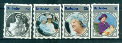 Barbados-1985-Queen-Mother-85th-Birthday-MLH-lot80829